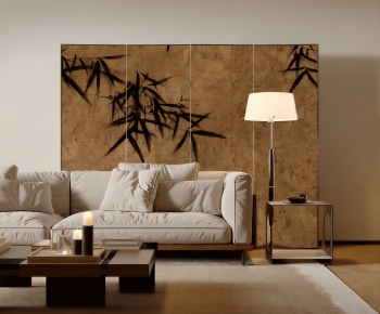 New Chinese Style Sofa Combination-ID:170891058
