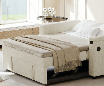 Modern Double Bed-ID:885688078