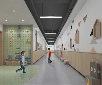 Modern Children's Kindergarten-ID:905107026