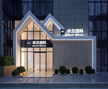 Modern Facade Element-ID:752862938
