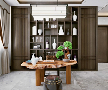 New Chinese Style Tea House-ID:304137958