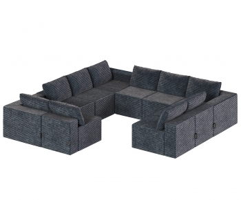 Modern Corner Sofa-ID:555880132