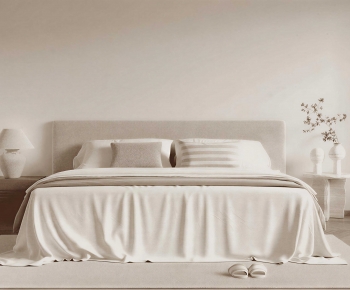 Modern Double Bed-ID:292010073