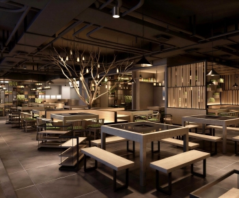 Industrial Style Hot Pot Restaurant-ID:929557097