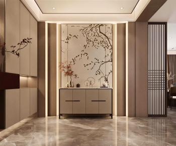 New Chinese Style Hallway-ID:336872104