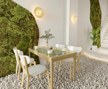 Modern Dining Table And Chairs-ID:787990094