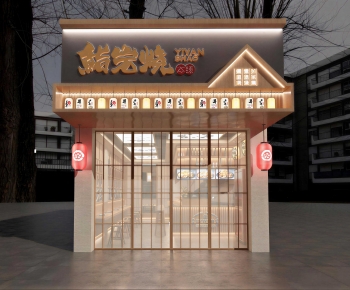 Japanese Style Facade Element-ID:943877941