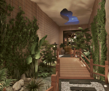 Japanese Style Courtyard/landscape-ID:765324124