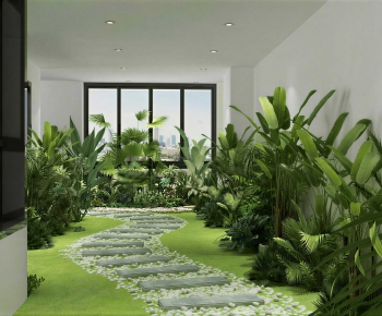Modern Plant Landscaping-ID:229598051