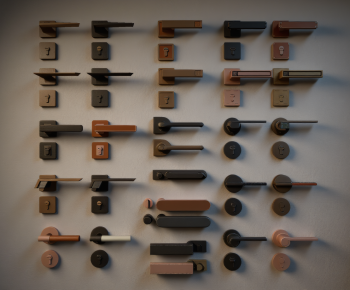 Modern Door Handle-ID:394381056