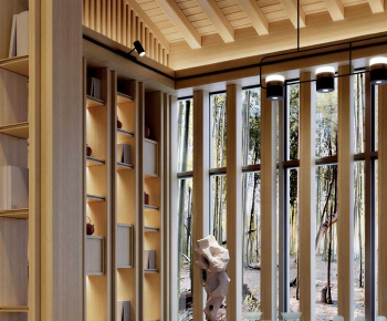 New Chinese Style Teahouse Tea House-ID:402915959