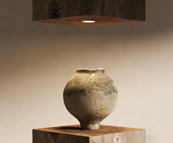 Wabi-sabi Style Clay Pot-ID:705303919