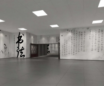 New Chinese Style Exhibition Hall-ID:441620365