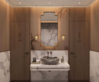 Modern Public Toilet-ID:688009317