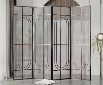 Modern Glass Screen Partition-ID:337169891