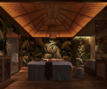 Southeast Asian Style SPA Foot Bath-ID:248039012