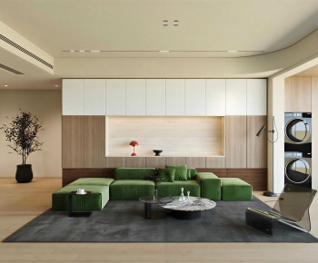 Modern A Living Room-ID:688890939