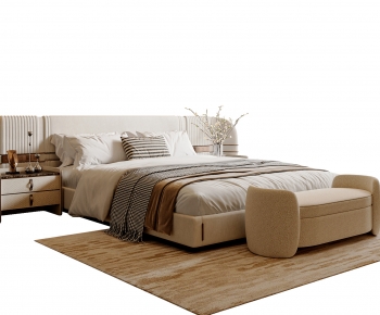 Modern Double Bed-ID:338284027