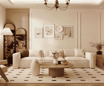 French Style A Living Room-ID:465914012