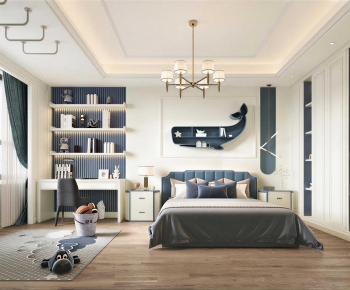 Modern Boy's Room And Son's Room-ID:268497949