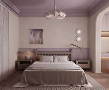 French Style Bedroom-ID:706615925