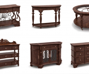 American Style Coffee Table-ID:432450065
