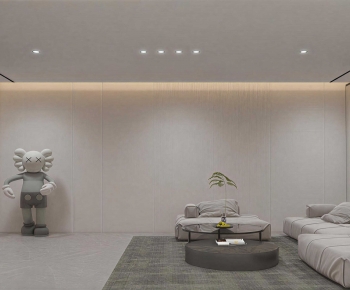 Modern A Living Room-ID:399183033