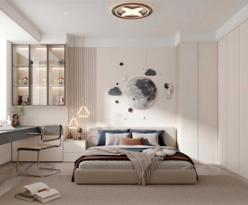 Modern Boy's Room And Son's Room-ID:506849381