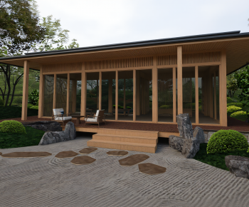 New Chinese Style Courtyard/landscape-ID:419609599