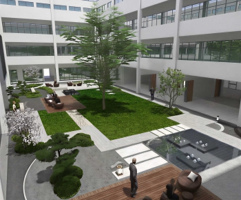 Modern Courtyard/landscape-ID:315707928