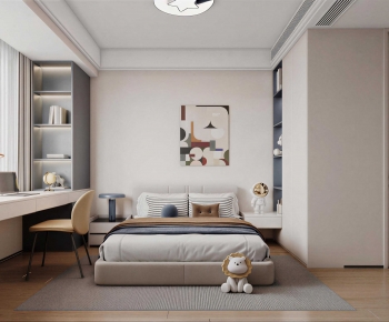 Modern Boy's Room And Son's Room-ID:381953002