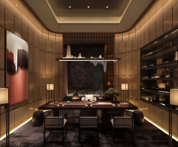 New Chinese Style Tea House-ID:690401086