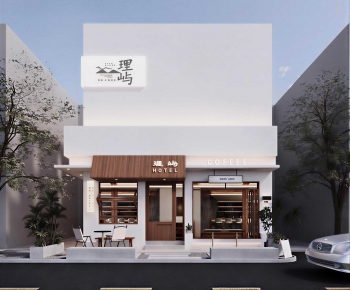 Modern Appearance Of Commercial Building-ID:494700911