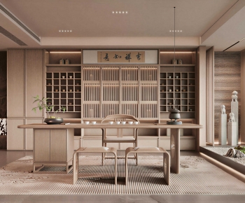 New Chinese Style Tea House-ID:113183983