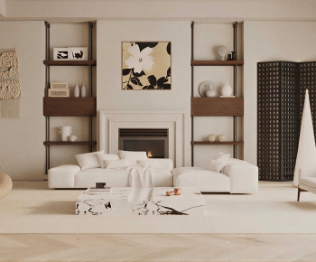 Modern A Living Room-ID:749759782
