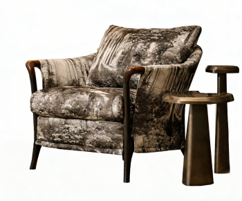 French Style Single Sofa-ID:730612994