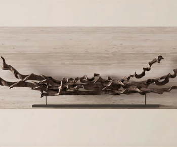 Wabi-sabi Style Root Carving-ID:491689927