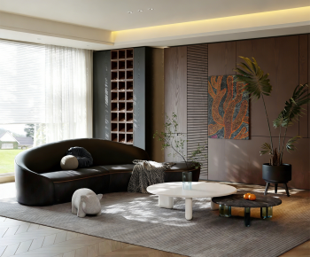 Modern A Living Room-ID:638391972