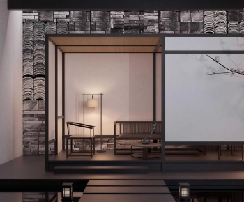 New Chinese Style Tea House-ID:642628912