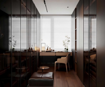 Modern Clothes Storage Area-ID:320028071