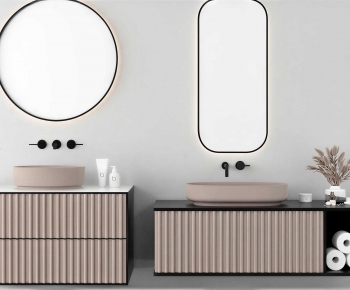 Modern Bathroom Cabinet-ID:292594913