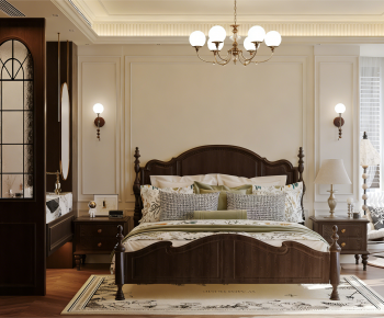 American Style Bedroom-ID:300033095