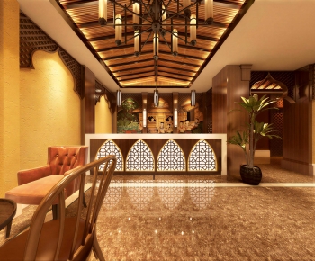 Southeast Asian Style Lobby Hall-ID:973109966