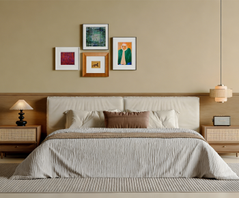 Modern Double Bed-ID:119872095