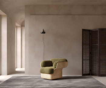 Modern Single Sofa-ID:356421959