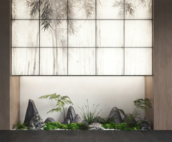 New Chinese Style Plant Landscaping-ID:312309037