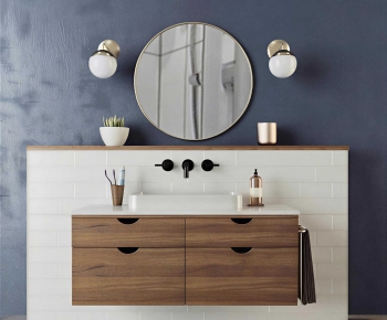 Modern Bathroom Cabinet-ID:464745049