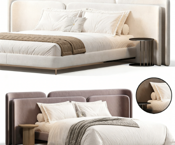 Modern Double Bed-ID:412765036