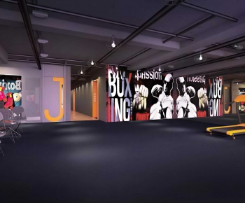 Industrial Style Gym-ID:110866071