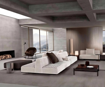 Modern A Living Room-ID:242400249